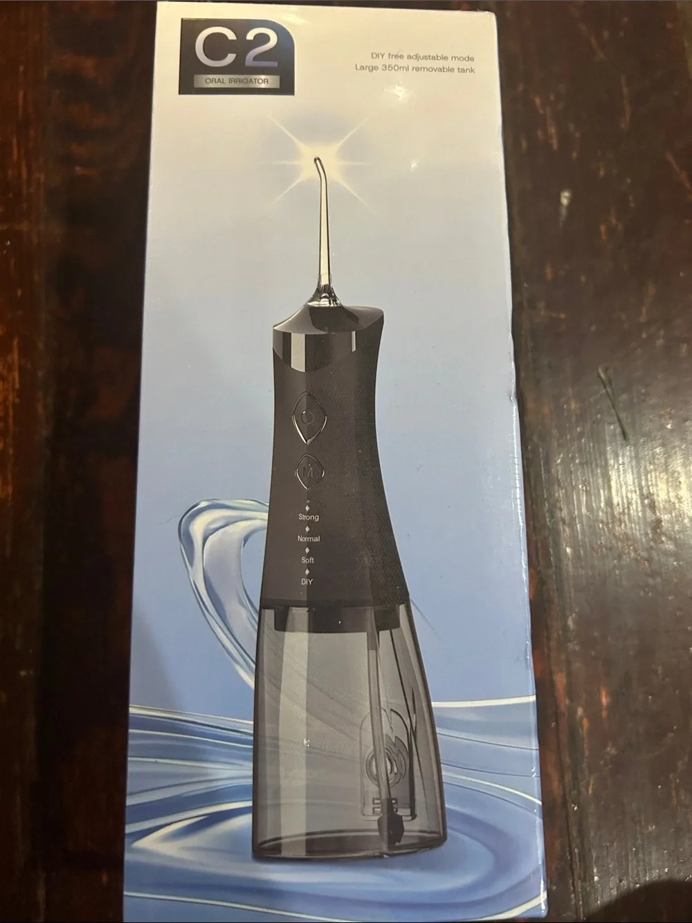 C2 Oral Irrigator Water Flosser - Black